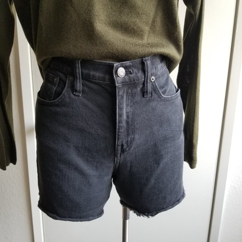 Madewell High Rise Shorts in Lunar Wash